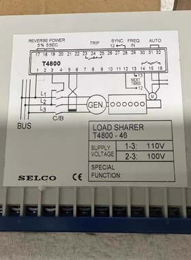LOAD SHARER SELCO T4800-46 发电机组继电器