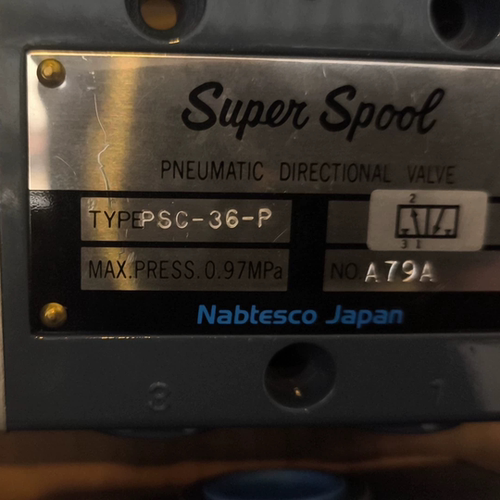 日本 Nabtesco PSC-36-P 气动换向阀