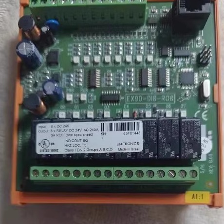 UNITRONICS EX90-DI8-RO8 8×RELAY DC24 240V 3A 采集模块