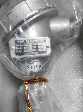 PT100 600° L300 直径12mm DAEYOUNG大洋 温度传感器