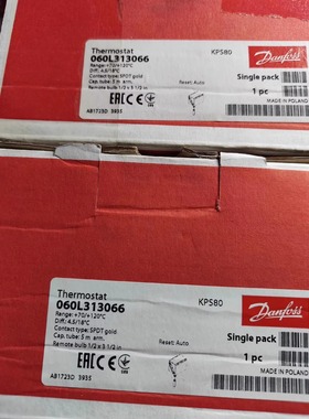 060L313066 70-120° 探头 48MM 丹佛斯 温度开关