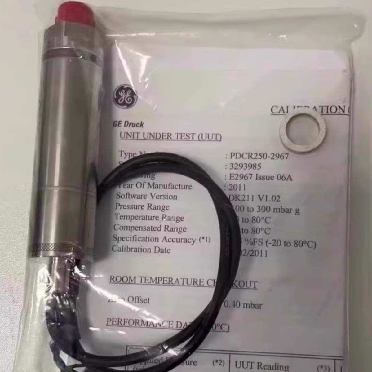 PDCR250-2967 2967/B 德鲁克 压力传感器 全新现货