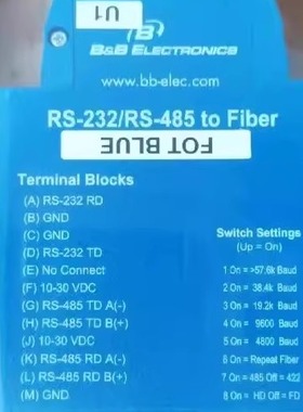 B＆B Electronics爱尔兰 485LDRC9 B+B工业串口转换器