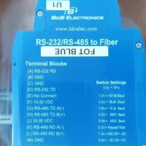 B＆B Electronics爱尔兰 485LDRC9 B+B工业串口转换器