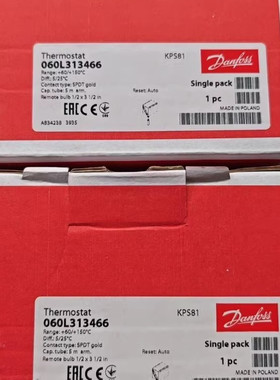 KPS81 060L313466 +60/150℃ 丹佛斯 温度传感器