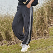 高腰阔腿宽松慵懒风裤 morningsuper休闲裤 薄款 夏运动裤 女2020新款