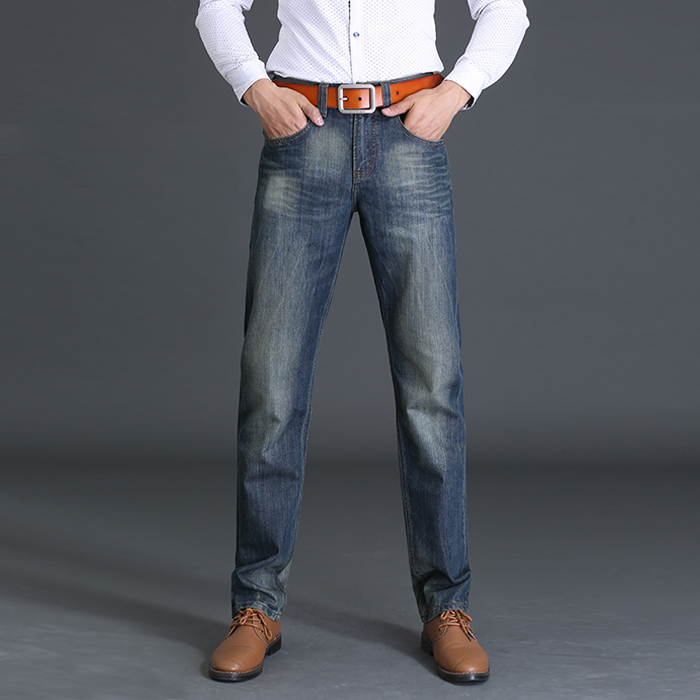 兰雁LY-X22053 春夏季新款男士牛仔长裤