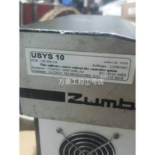 ZUMBACH仲巴赫USYS10 运 通电显示如图所示