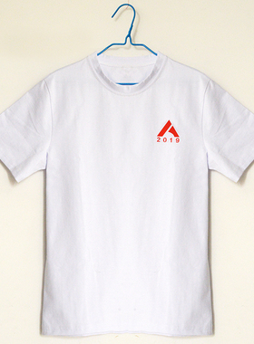 夏季人大附中昌平学校校服圆领短袖背心T恤纯棉速干薄款