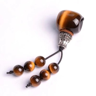 三通佛头配饰天然玛瑙三眼天珠小金刚星月菩提文玩手串手链配件