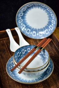 正品 礼盒装 三四口之家推荐 可送人 C餐具套装 亏本秒8件套29.9元