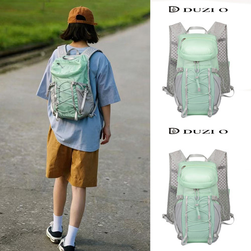 渡自20升轻量防水登山双肩包女