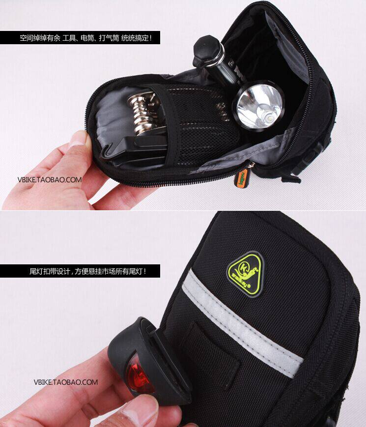 Sacoche pour vélo SNAILKEY - Ref 2220154 Image 5