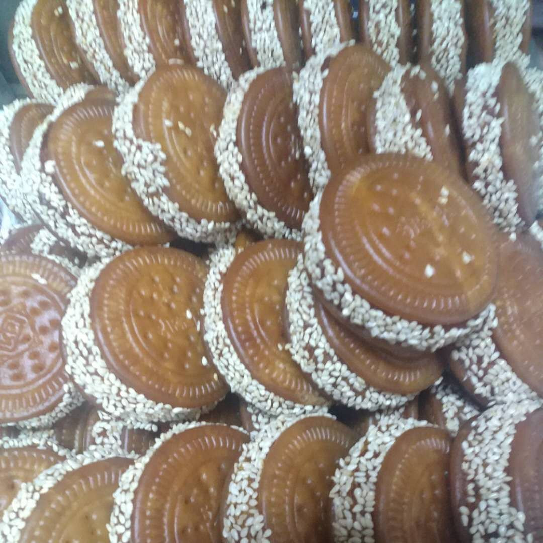 芝麻南瓜饼500g包邮 江西特产农家自制手工小吃 儿童时零食糕点心