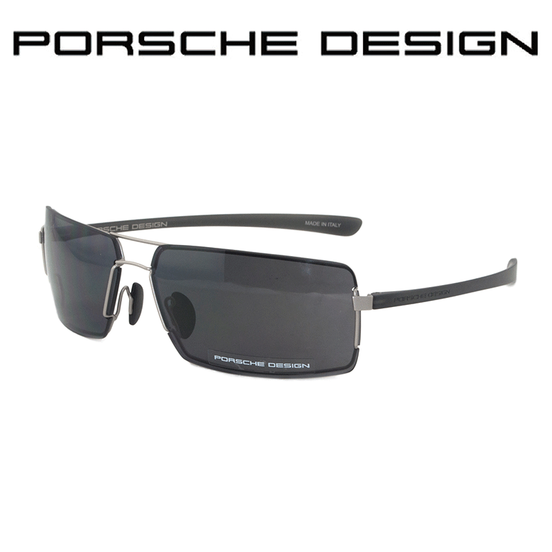 正品行货PORSCHEDESIGN 保时捷 P8483 时尚男长方形镜片 太阳眼镜