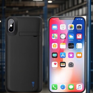 适用苹果xr背夹式电池无线7手机壳XSmax超薄11移动电源苹果充电宝