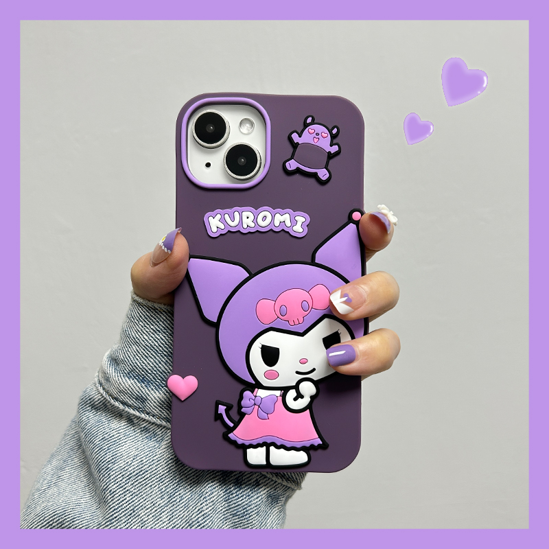 库洛米苹果系列手机壳全包女新款