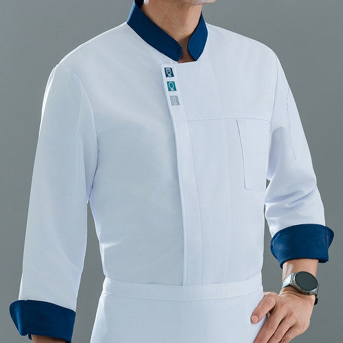 酒店厨师服工装餐厅饭食堂