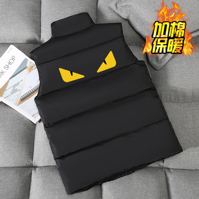 秋冬韩版潮流棉马甲青少年男马夹