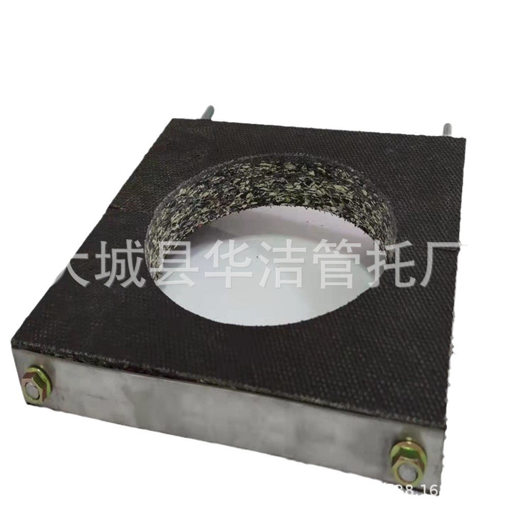 PEVA空调木哈夫配卡箍水管保冷木托橡塑隔冷木托码圆形 方形 弧形