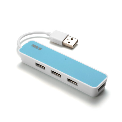 SSK飚王 口琴SHU026 USB2.0 HUB 一拖四 4口集线器分线器 特价