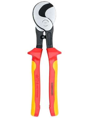 EVER POWER/艾威博尔100855 双色柄VDE绝缘电缆剪钳
