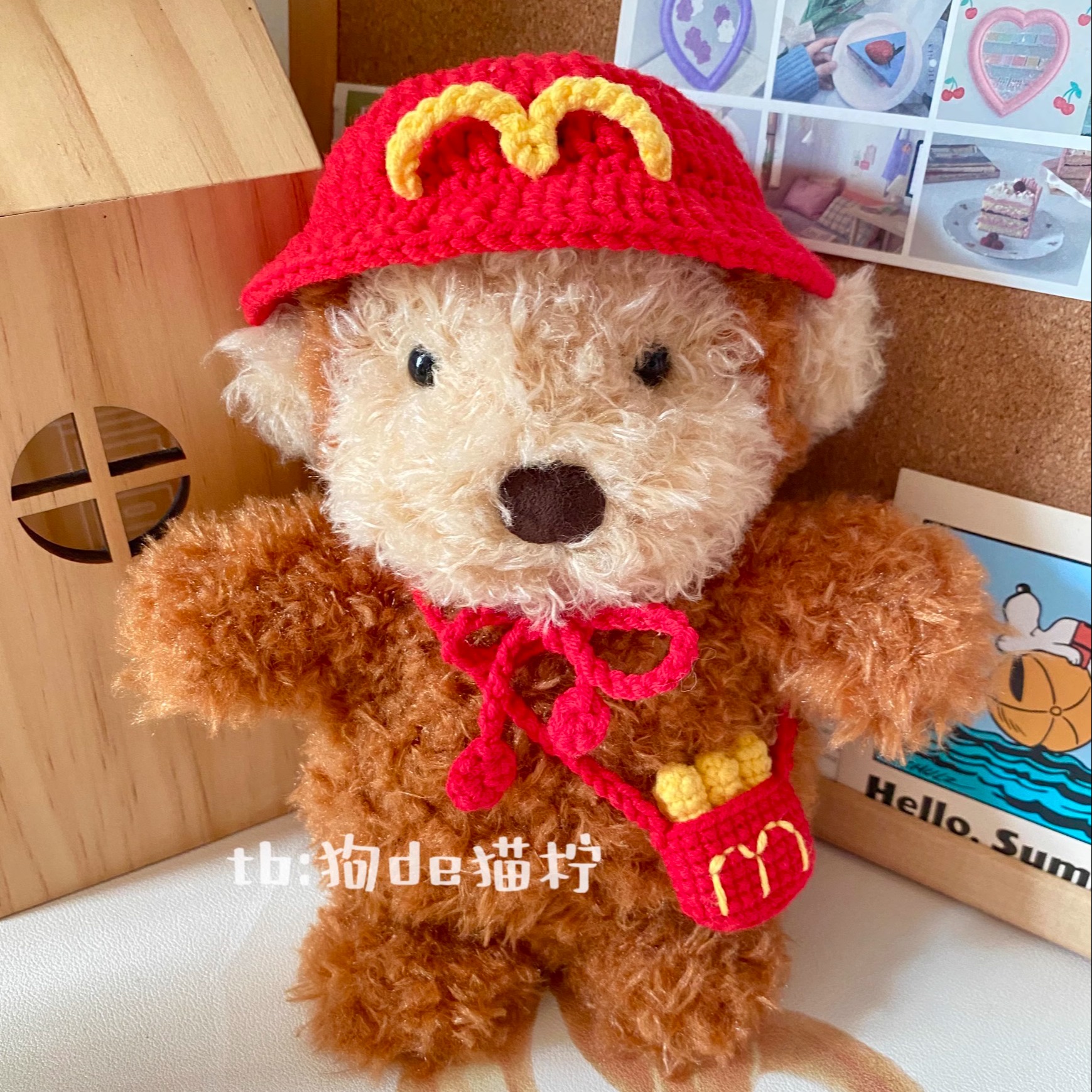 Jc18cm猴子玩偶衣服little系列18cm娃衣送生日礼物