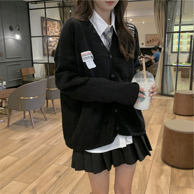 2025新款韩系英伦学院风JK制服连衣裙子迪士尼穿搭三件套装女秋冬