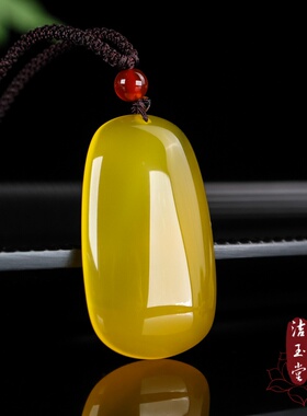 无事牌水晶玉石刻字订制男女款