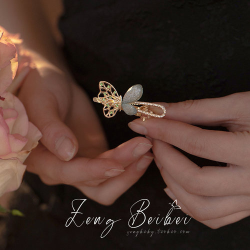 【远黛】甜美蝴蝶发夹