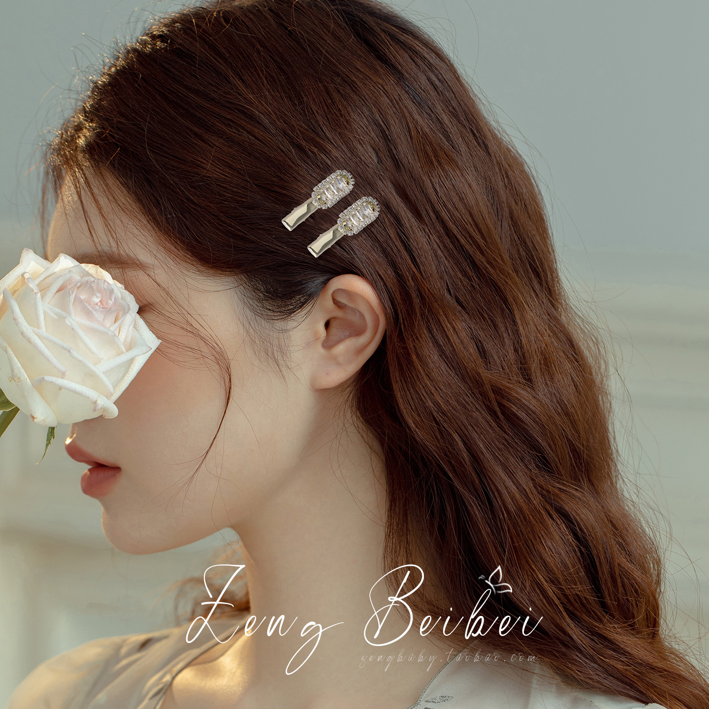 【素倾城】法式点缀小发夹