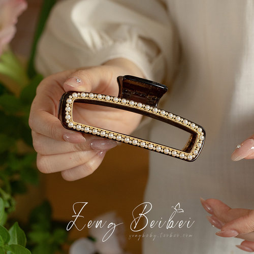 【大气款】百搭简约鲨鱼夹