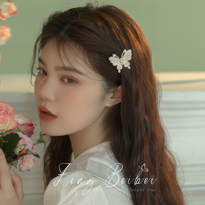 超仙蝴蝶结少女风抓夹