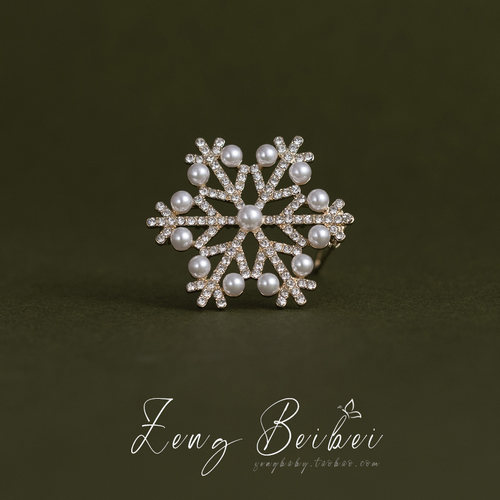 【闪闪雪花】精致仙女扣夹