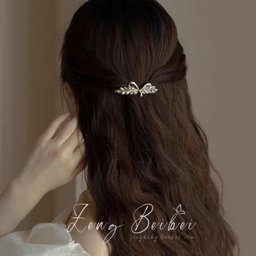 【瑰梦舞曲】优雅复古弹簧夹