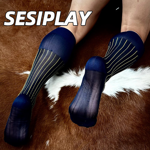 【SESIPLAY：福尔摩斯袜·梵高】男士绅装丝袜