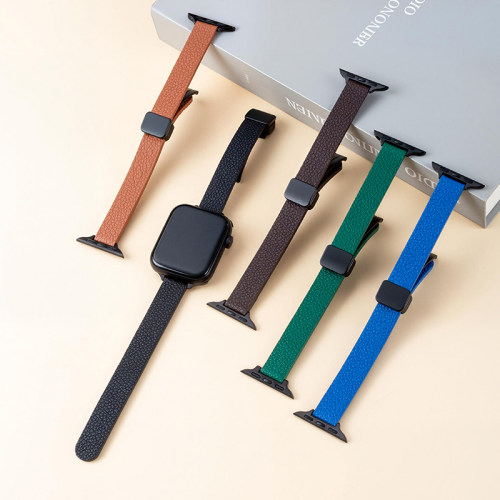 适用iWatch磁吸14mm硅胶表带