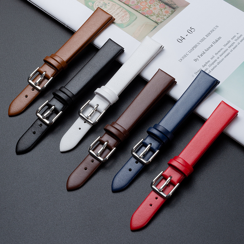 女款超柔软白色牛皮适用小绿表