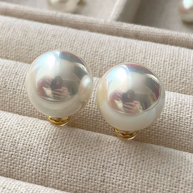 akoya天女珍珠耳钉养耳洞耳饰