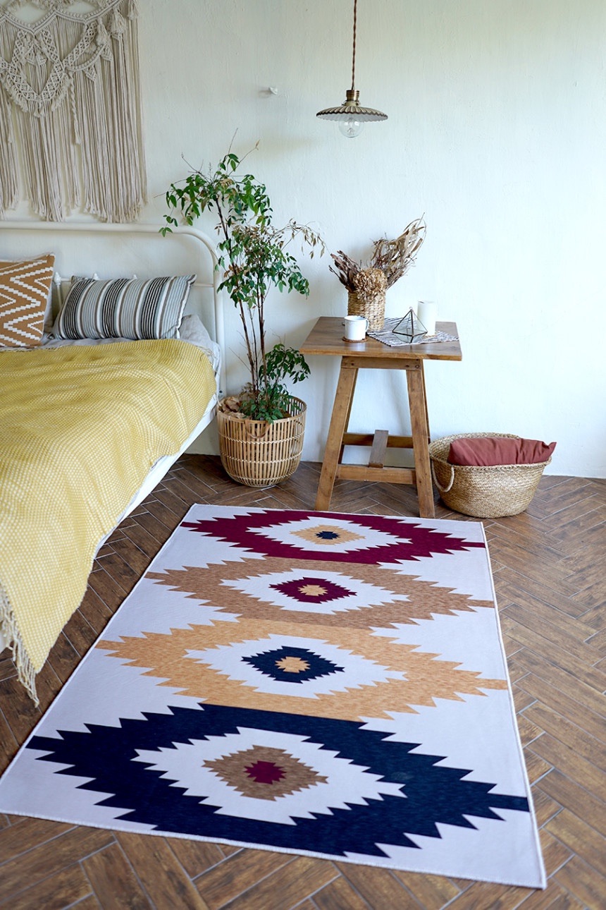 摩洛哥民宿防滑地墊酒店波西米亞納瓦霍床邊毯民族風在類目 居家布藝, 地墊中 - 來自Buy2taobao.com提供專業的淘寶代購服務