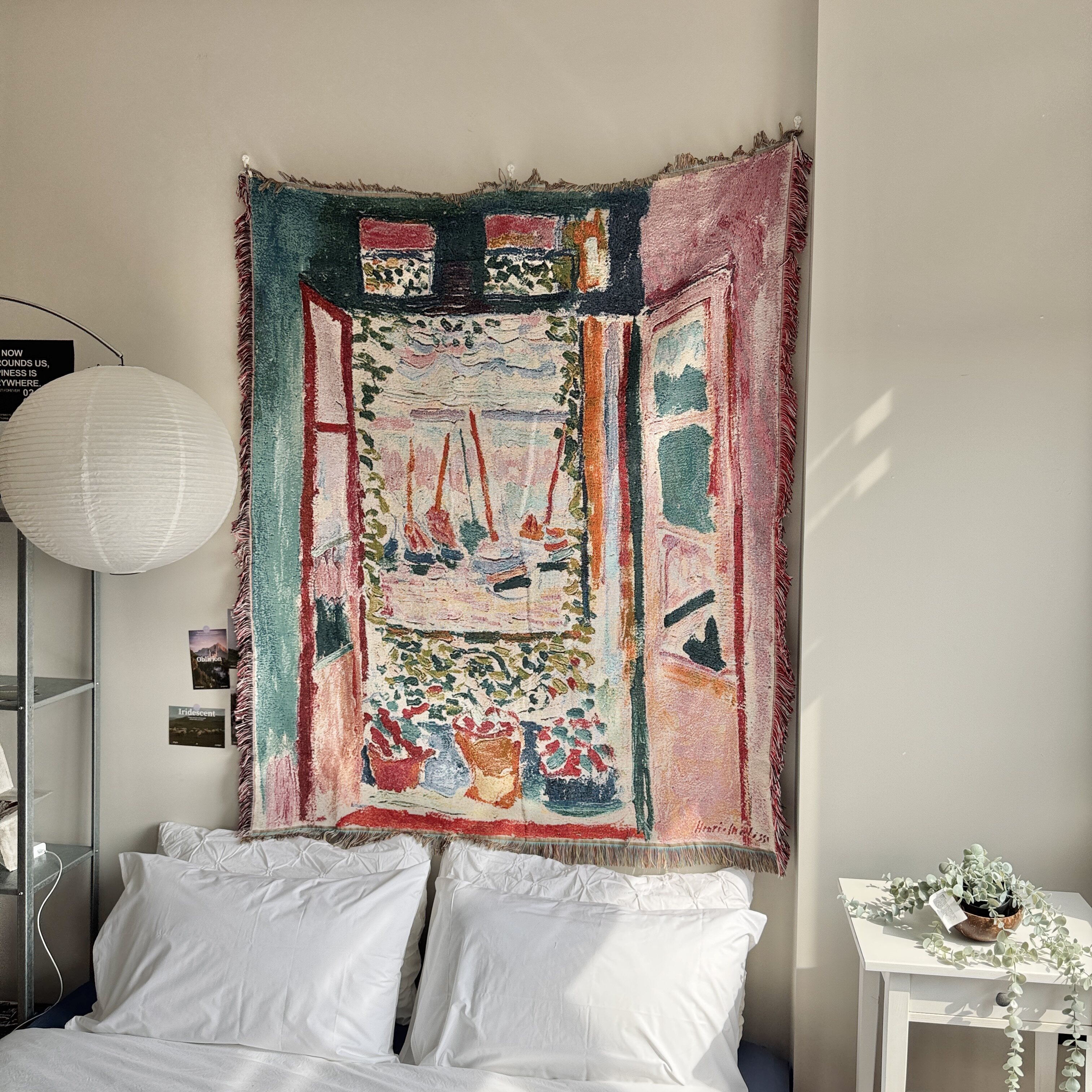 Henri Matisse 马蒂斯 开着的窗 Open Window, Collioure 挂毯