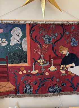 Henri Matisse 马蒂斯 《红色的和谐》Red Room Harmony in Red