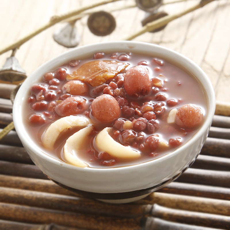 膳太莲子红豆沙肺咳心神滋补甜汤