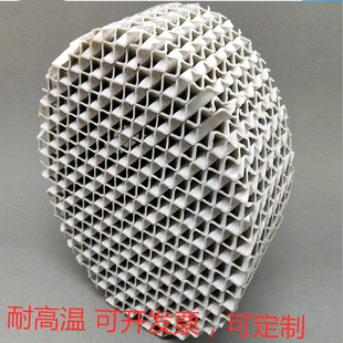 精馏塔陶瓷规整波纹填料125y250y350y500y700y
