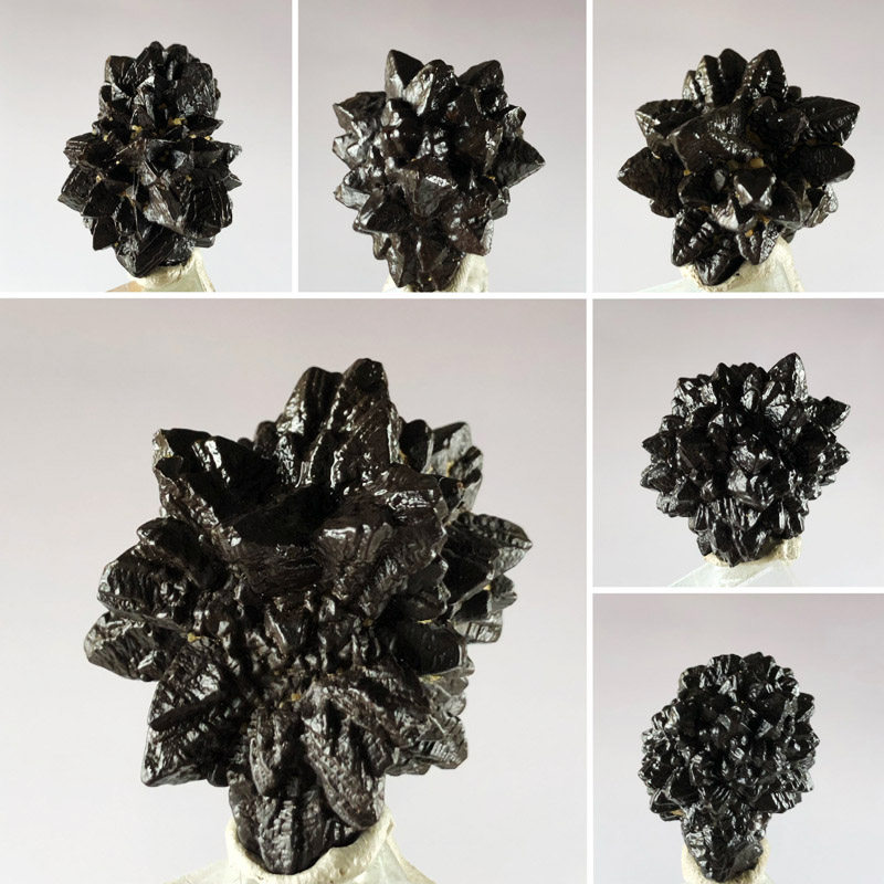 天然水晶埃及预言石黑金刚铬铁矿褐铁矿宝奇石收藏能量原矿石标本