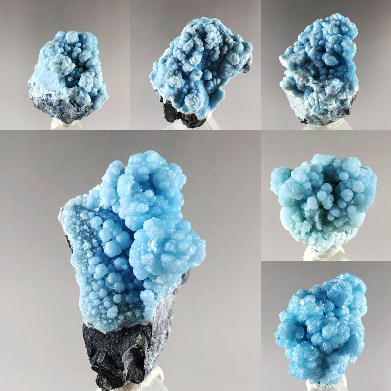 三水铝矿石原石天然蓝色矿物晶体奇宝石猫矿儿童地质科普教学标本