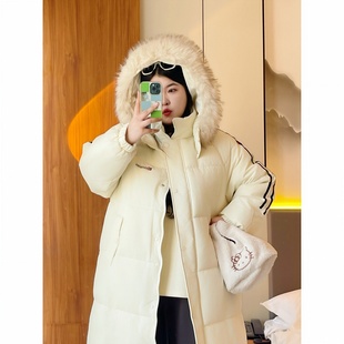 胖MM保暖棉袄宽松长款 15723冬季 休闲慵懒棉服外套潮 女装 梵朵大码