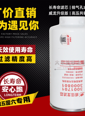 3001701柴油滤芯3000362柴滤YM4100-1105140 HA10001055 3000801