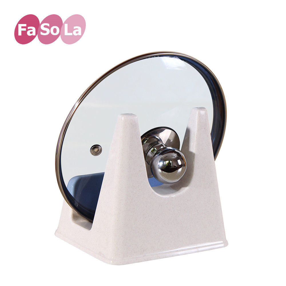 放锅盖架子台面置物架带接水盘砧板架厨房锅盖底座锅盖架座菜板架