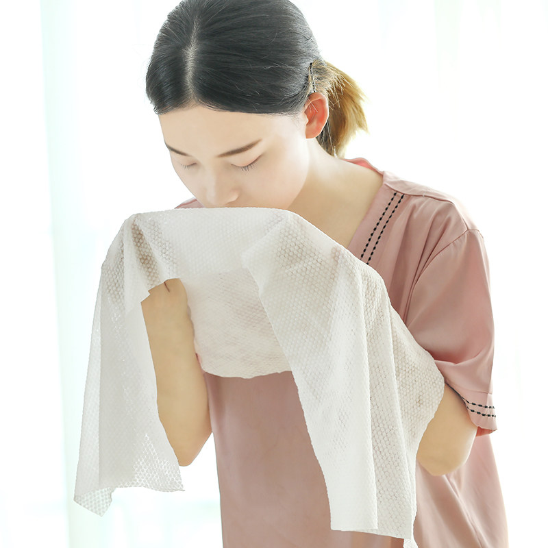 日式纯棉毛巾一次性吸水洗脸巾洁面毛巾加厚大号浴巾旅行便携套装